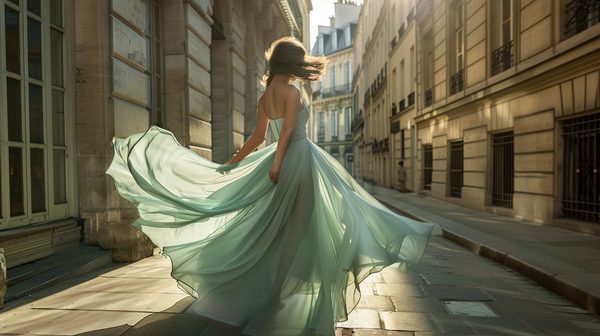 Découvrez comment styliser votre robe vert d'eau avec élégance